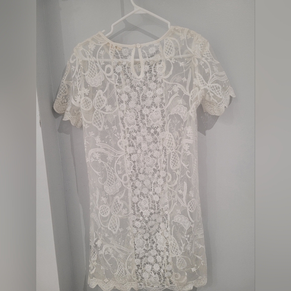 Rebellion lace dress with embroidery. Size small. - Picture 3 of 4